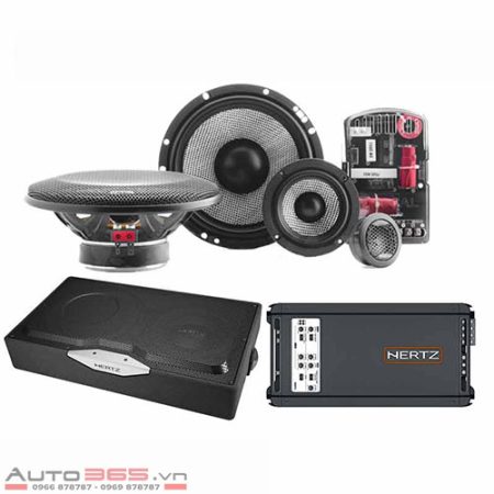 Gói combo âm thanh xe hơi cao cấp Focal và Hertz - Âm thanh tuyệt vời